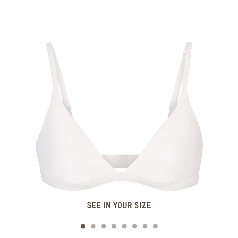 SKIMS Cotton Triangle bralette